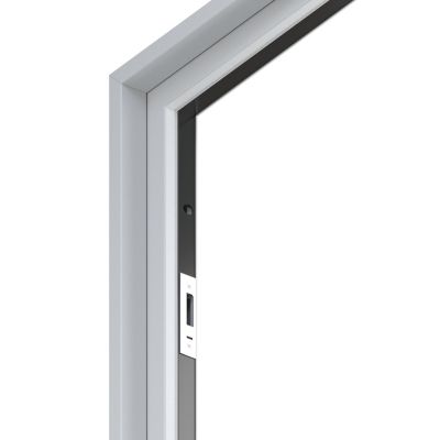Tapée d'isolation pour porte acier blanc 120 mm Radex