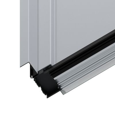 Tapée d'isolation pour porte acier blanc 120 mm Radex