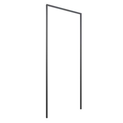 Tapée d'isolation pour porte acier gris anthracite 100 mm Radex