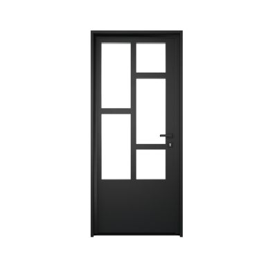 Tapée d'isolation pour porte acier noir 140 mm Radex