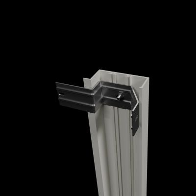 Tapée d'isolation pour porte d'entrée aluminium blanc G85 140mm