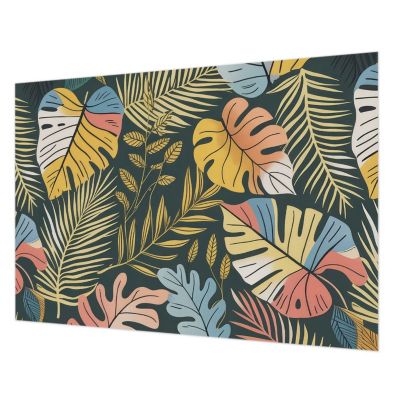 Tapeta Boho Tulup 312x219 cm Énergie tropicale Pour Le Salon, Chambre, Bureau