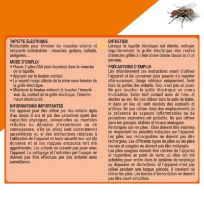 Tapette électrique volants et rampants ACTO