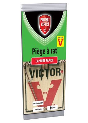 Tapette en bois rat Protect Expert Victor