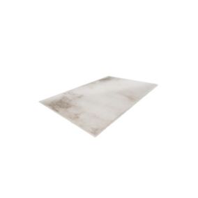 Tapis 150x80cm, design H008N coloris beige - Confort et élégance pour votre intérieur