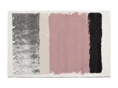 Tapis 160 x 230 cm - Rose, gris et blanc -  CAMDEN