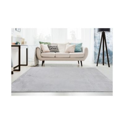 Tapis 230x160cm, design E005N coloris argent - Confort et élégance pour votre intérieur