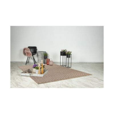 Tapis 290x200cm, design C103A coloris naturel - Confort et élégance pour votre intérieur