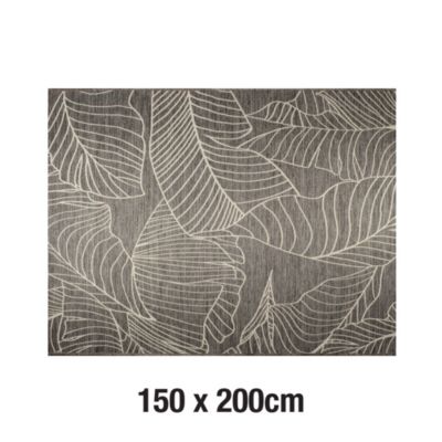 Tapis à motifs Kamae gris L.200 x l.150cm