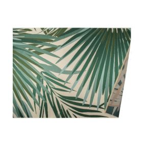Tapis à motifs Makana vert L.200 x l.150cm
