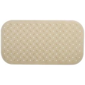 Tapis antidérapant MSV Class Premium - 36 x 76 cm - Beige