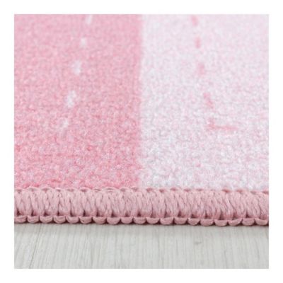 Tapis antidérapant rose pour fille Princess 170x120 CM - Rose