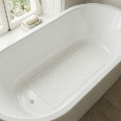 Tapis antidérapant Glomma Blanc 68 x 38 cm