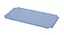 Tapis antidérapant rectangulaire baignoire et douche GoodHome Drina coloris bleu en PA, PE et PP L.69 x l.36 cm