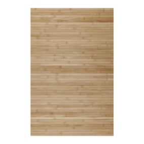 Tapis Bambou antidérapant naturel tapis de decoration Brunclair  120 x 180 cm