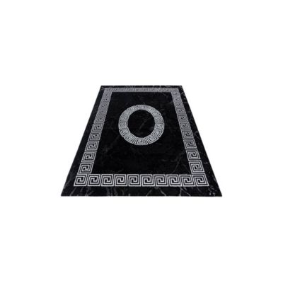 Tapis baroque rectangle intérieur Kelly 150x80 CM - Noir