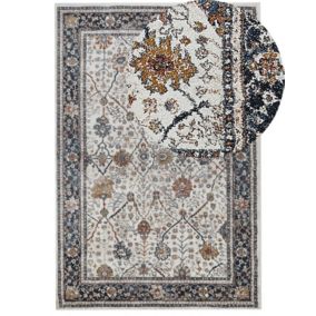 Tapis beige et bleu 200 x 300 cm ARATES