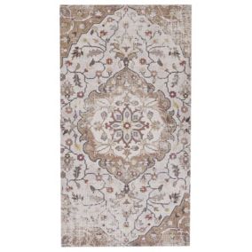 Tapis Beige et Marron 80 x 150 cm KATTAKKADA