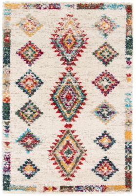 Tapis berbère Manzo multicouleurs L.170 x l.120 cm Balta