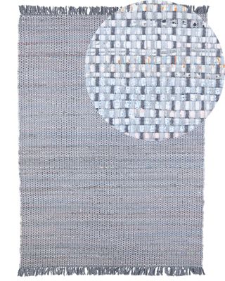Tapis BESNI Gris 160 x 230 cm Coton