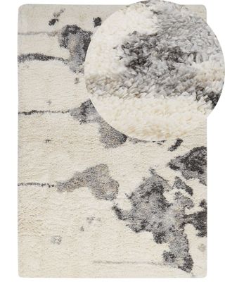 Tapis blanc et gris 160 x 230 cm SEVAN
