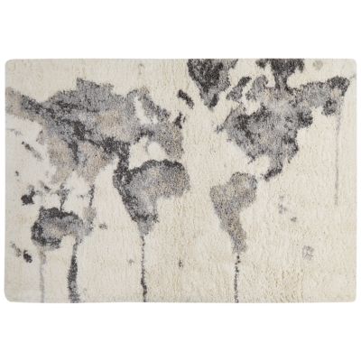 Tapis blanc et gris 160 x 230 cm SEVAN