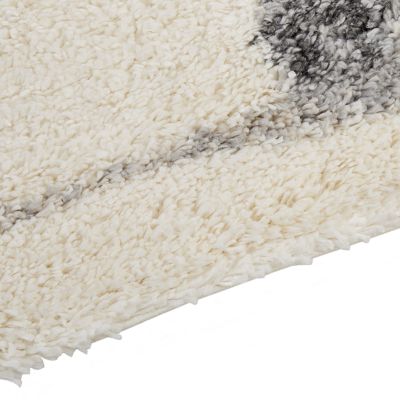 Tapis blanc et gris 160 x 230 cm SEVAN