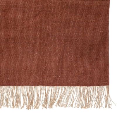 Tapis Bota - coton et jute - rose terracotta - 120x170 cm - Atmosphera