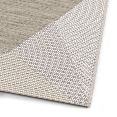 Tapis Burbridge GoodHome beige L.170 x L.120 cm