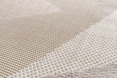Tapis Burbridge GoodHome beige L.170 x L.120 cm