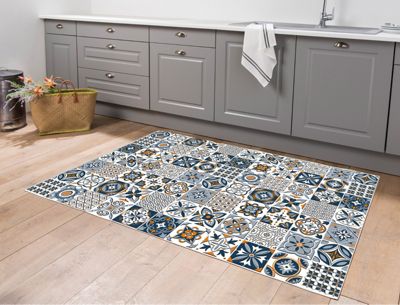 Tapis Carreaux Piment, Dimension: 50x80