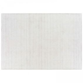 Tapis chenille rectangulaire imprimé nuancé ivoire 120 x 170 cm  Oviala