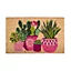 Tapis Coco cactus rose L.75 x l.45cm