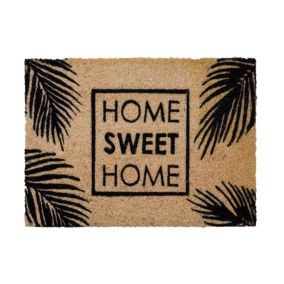 Tapis coco imprimé Home sweet home 60 x 40 cm