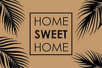Tapis coco imprimé Home sweet home 60 x 40 cm