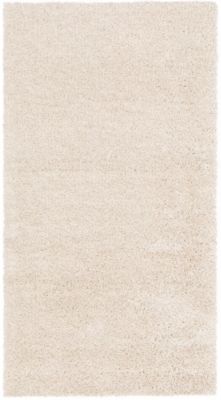 Tapis Coltrane GoodHome blanc cassé L.90 x l.60 cm