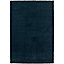 Tapis Coltrane GoodHome bleu foncé L.170 x L.120 cm