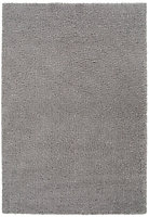 Tapis Coltrane gris GoodHome L.90 x l.60 cm