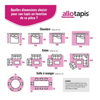 Tapis contemporain pour salon noir Rozza 150x80 CM - Noir