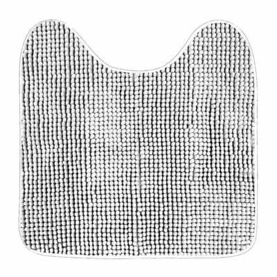 Tapis Contour WC "Sweety" 45x45cm Blanc