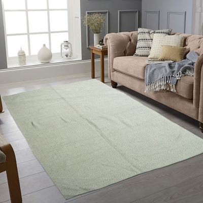 Tapis coton Diamond GoodHome 80 x 150 cm taupe