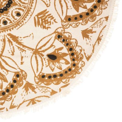 Tapis coton imprimé D90 - Multicolore- Atmosphera