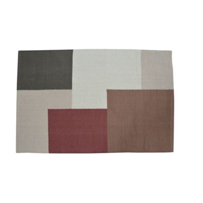 Tapis coton Patchwork GoodHome 80 x 150 cm