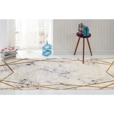 Tapis Croisé Gold, Dimension: 80x150