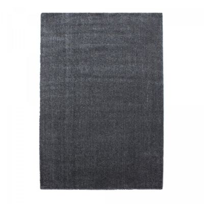 tapis cuisine 80x150 tissé gris rectangle motif uni SOULA