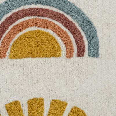 Tapis déco enfant en coton tufté 60x120cm