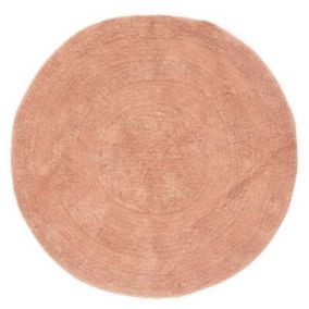 Tapis Déco Enfant "Spirale" 120cm Rose