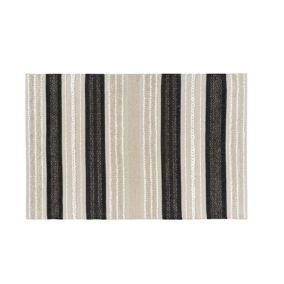 Tapis décoratif au style ethnique (120x170 cm - Beige)