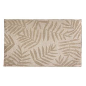 Tapis décoratif Beige Lin pour extérieur ou intérieur 160 x 230 cm