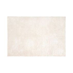 Tapis décoratif Blanc esprit Berbère 160 x 230 cm